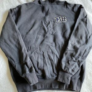 Pitt University Quarter Zip Jacket